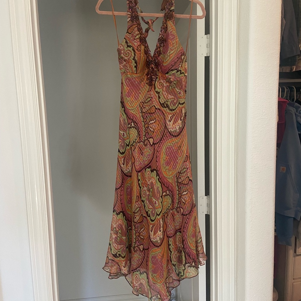 2000s Halter Dress couture